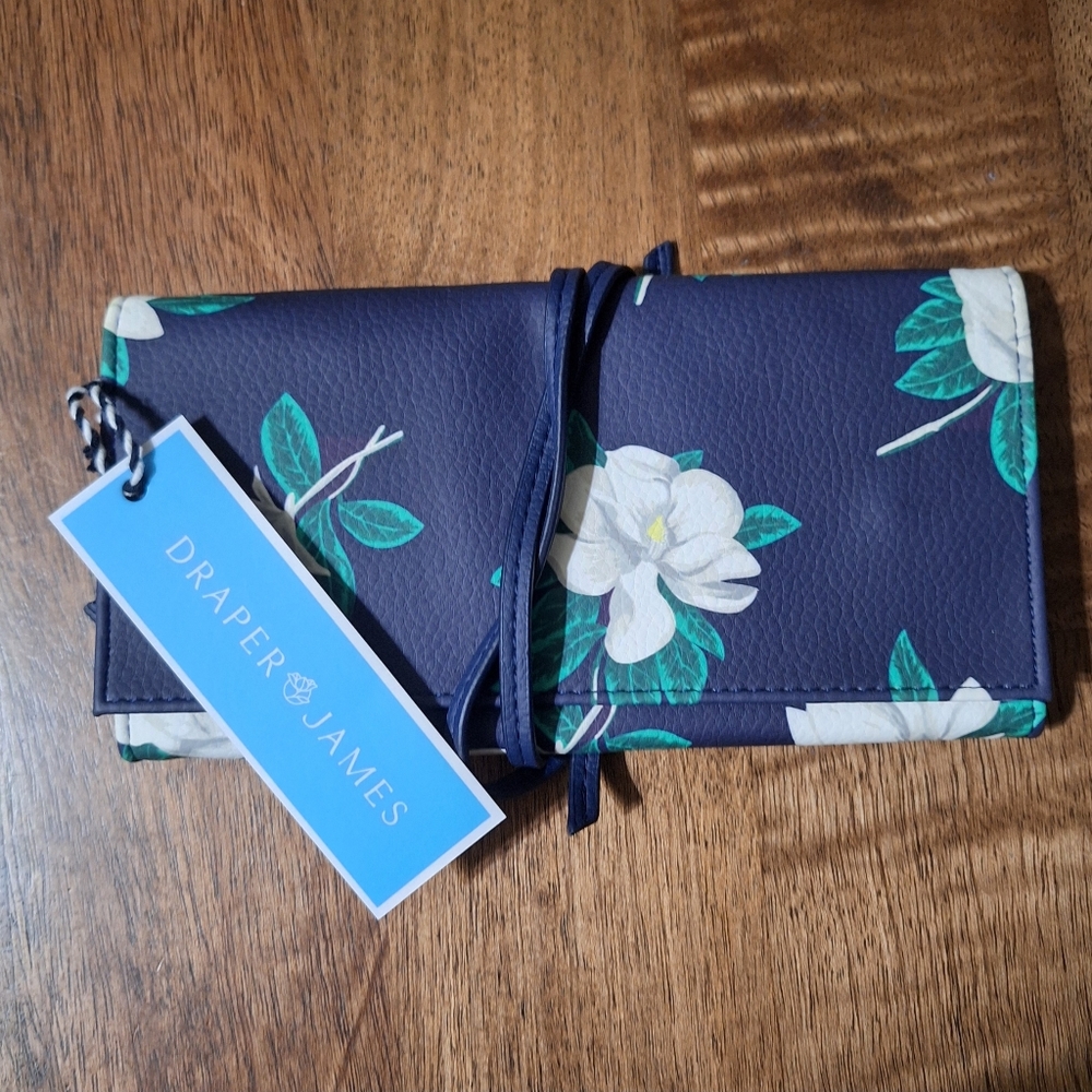 Draper Jamea Travel Jewelry Roll NWT